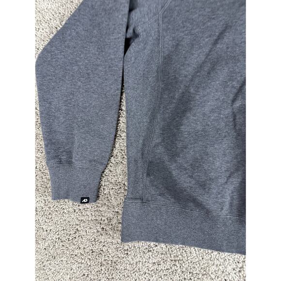 Nike Hoodie Womens Large Gray Squad Fleece Po Pullover Sweatshirt Ladies - Picture 10 of 14
